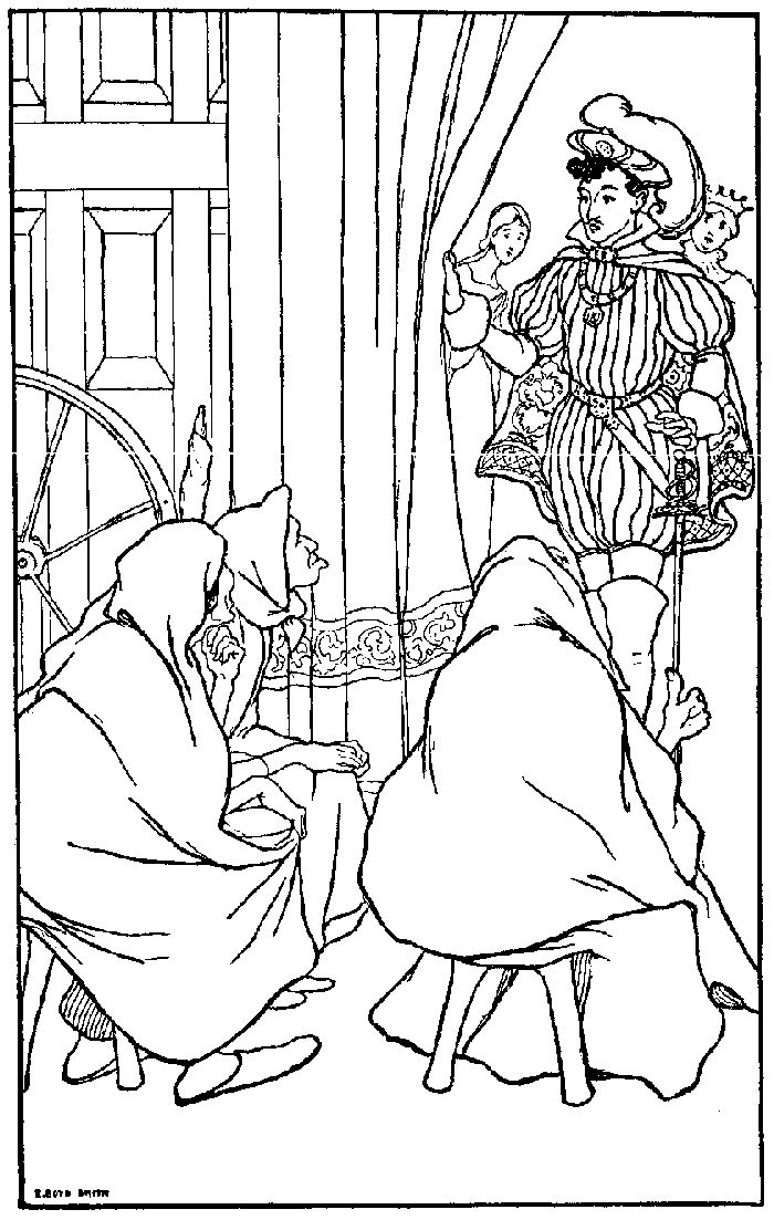 'THE PRINCE SEES THE THREE GREAT-AUNTS'