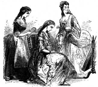 Cinderella Dressing Her Sister's Hair.