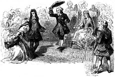 Cinderella Is Presented
By The Prince To The King And Queen, Who Welcome Her With The Honors
Due To A Great Princess,