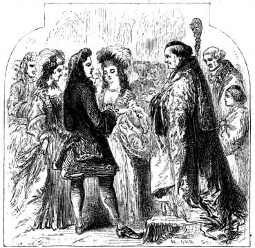 Marriage of the Prince and Cinderella.