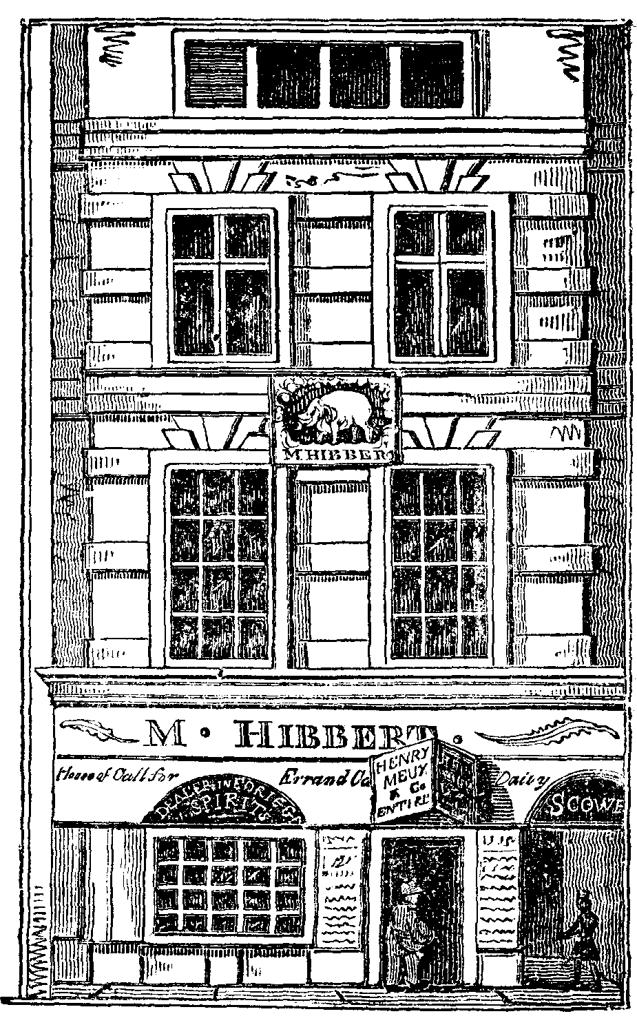 THE OLD ELEPHANT, FENCHURCH-STREET.