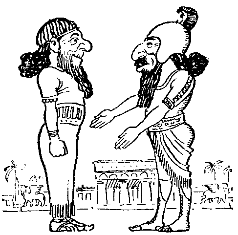 THE ASSYRIANS NEVER GREW TIRED OF IT.