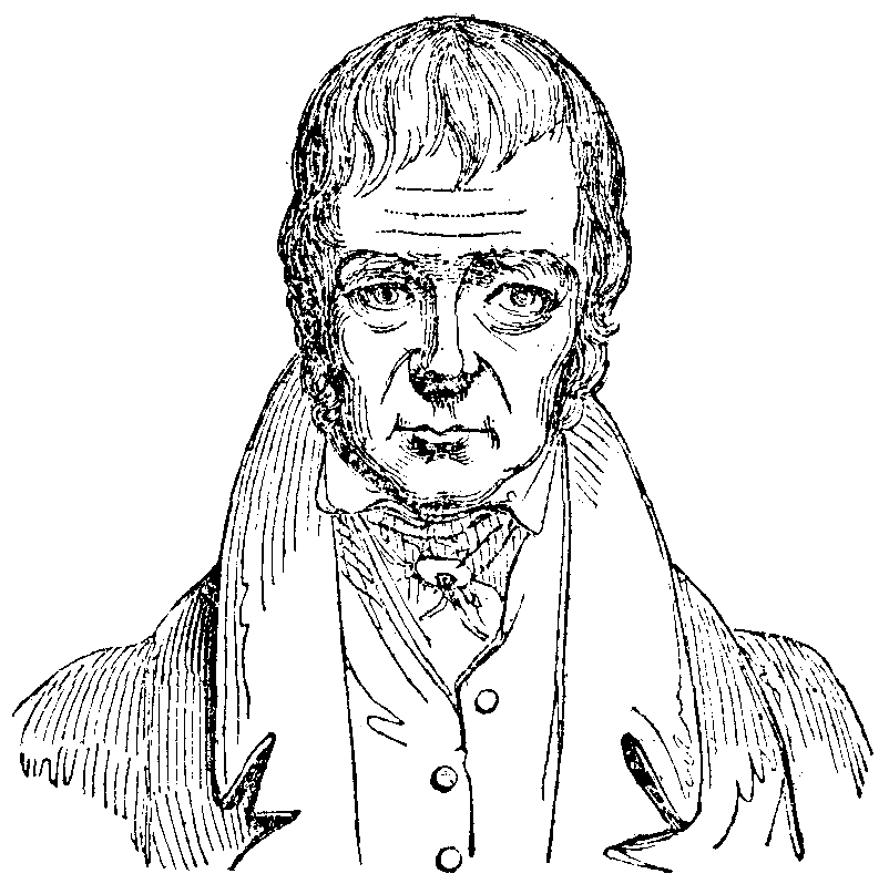 Sir Walter Scott. Sketched by Mr. W.H. Brooke, from the engraving by Horsburgh.