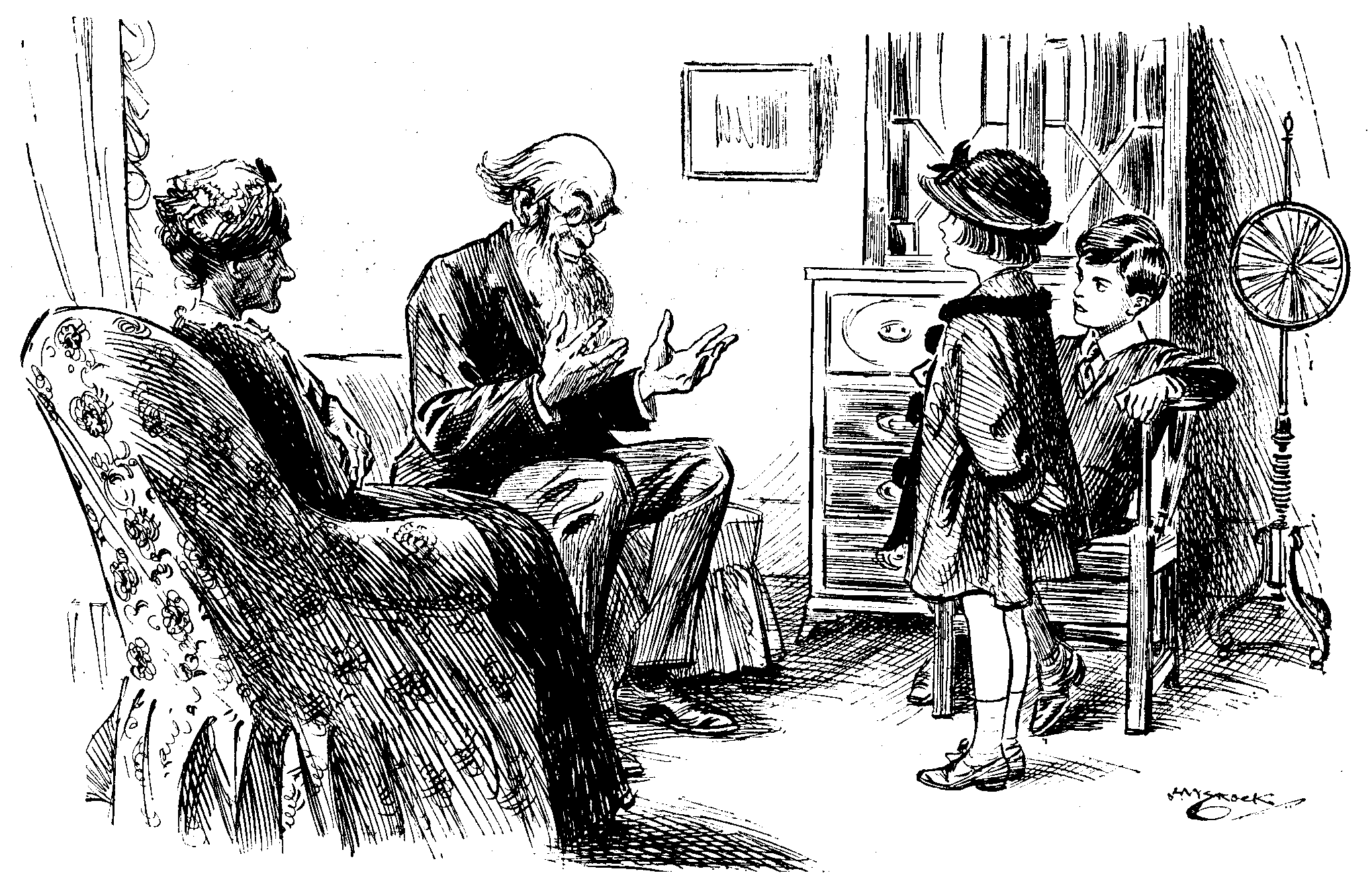 DO YOU KNOW, CHILDREN, THAT AT ONE TIME, LONG AGO, WE USED TO HAVE FIVE TOES ON EACH HAND, AND LIVE IN TREES?