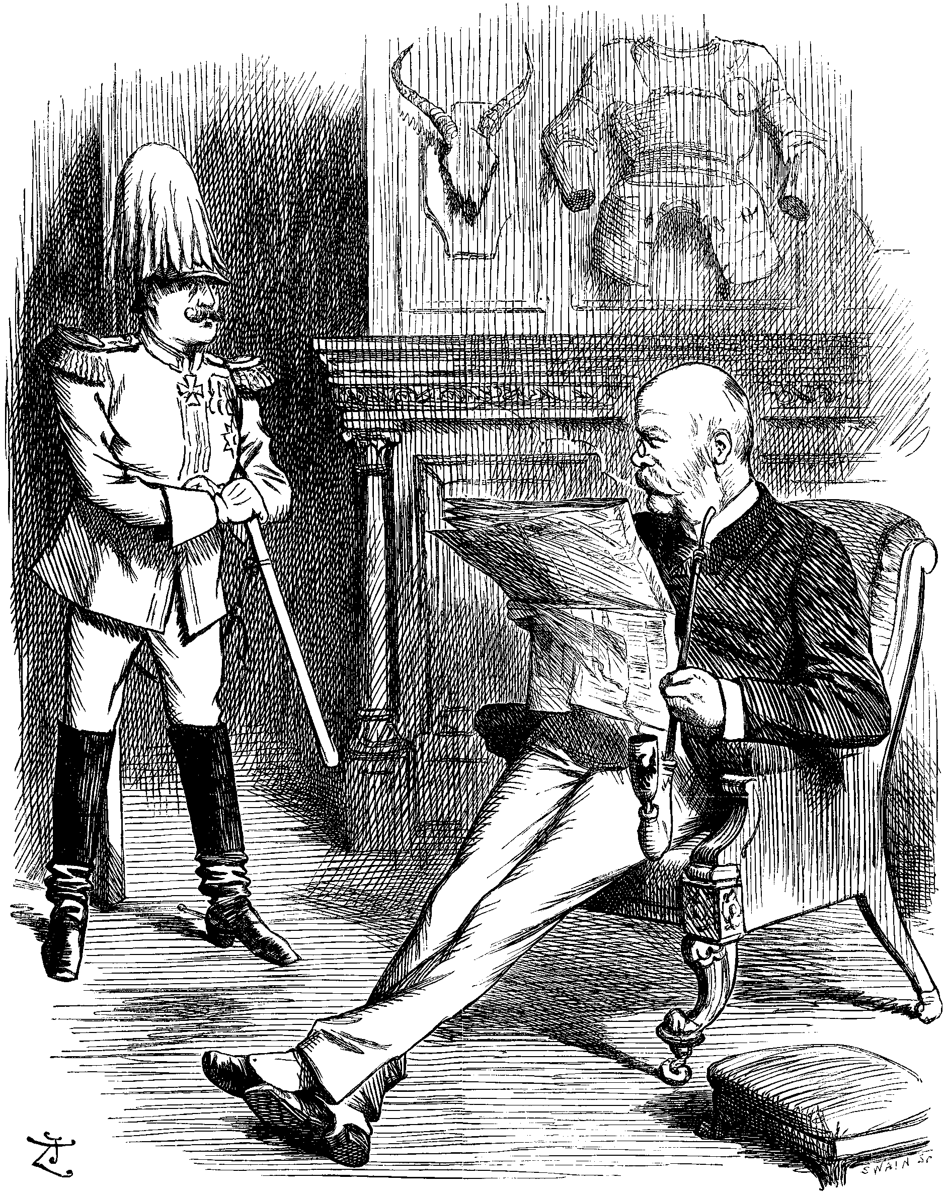 William the Irrepressible finds another victim.