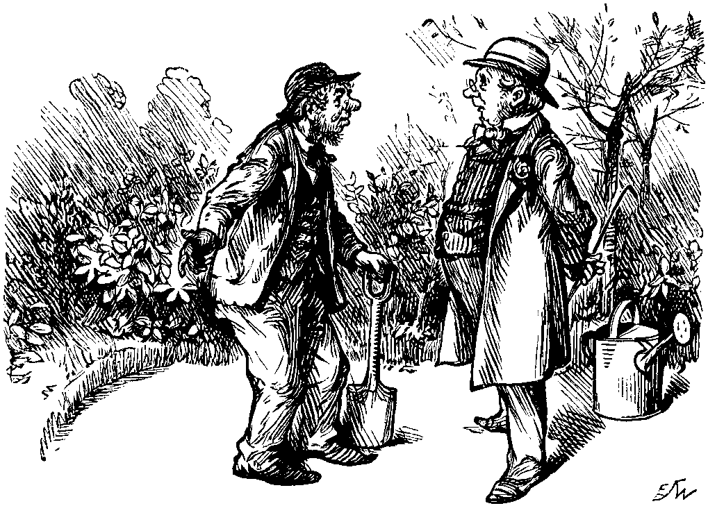 Grand Old Gardener and Simple Citizen.