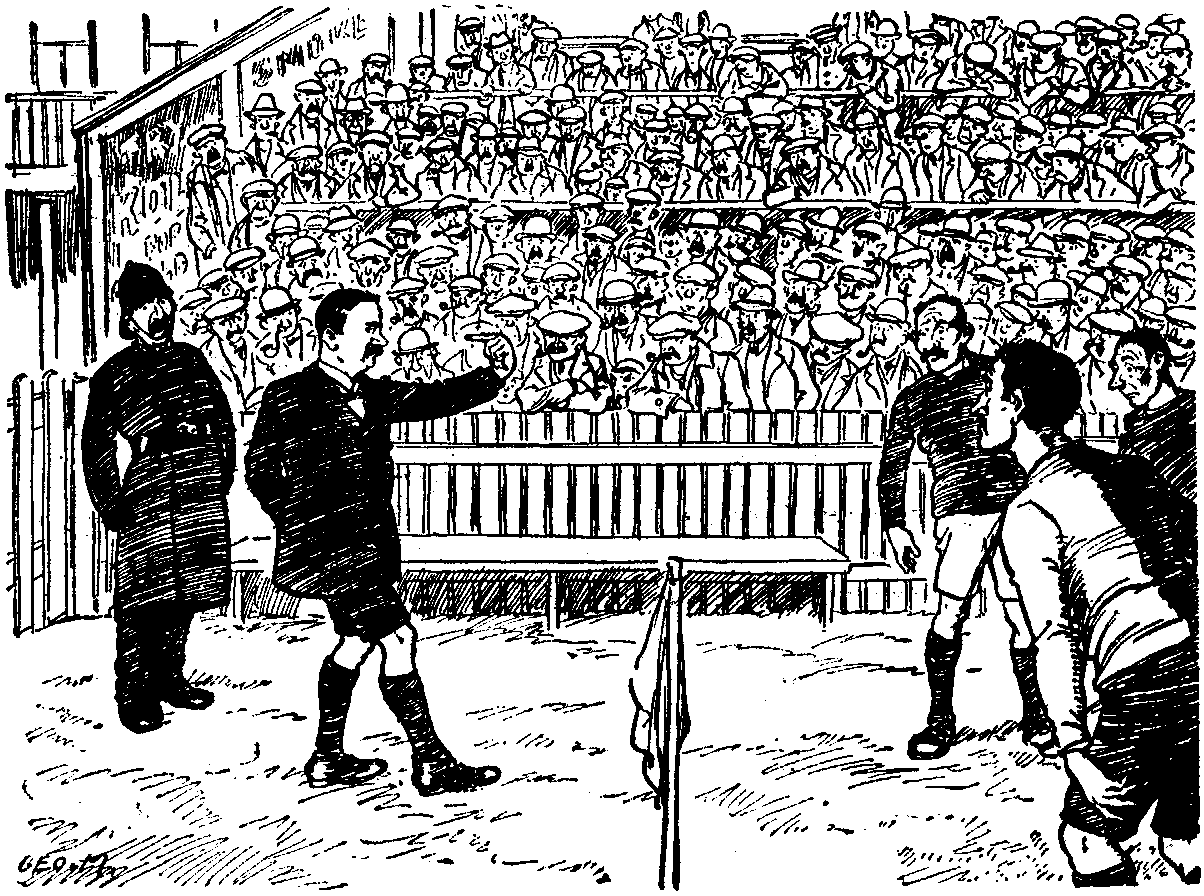 Conscientious referee.