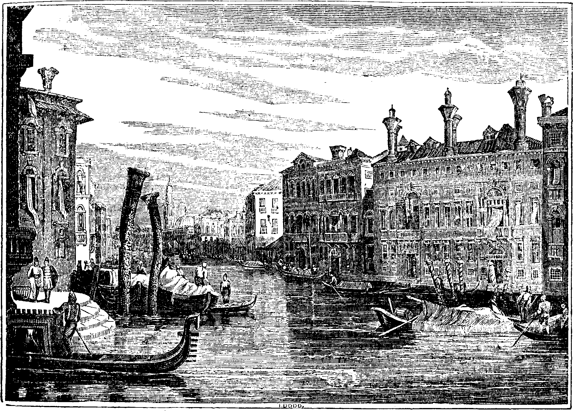 Lord Byron's Palace, at Venice.