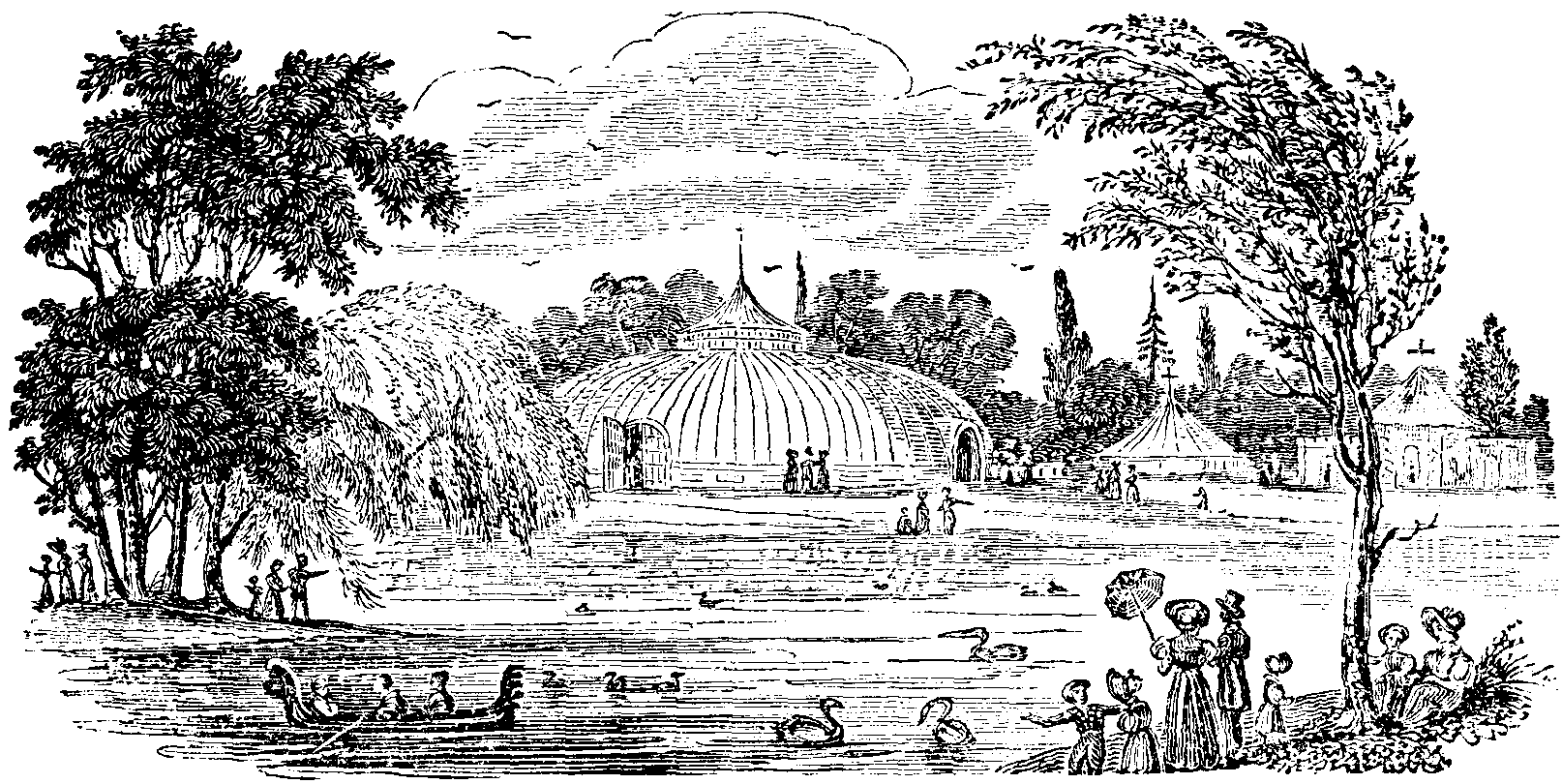 CIRCULAR BUILDING FOR LIONS, TIGERS, &c.