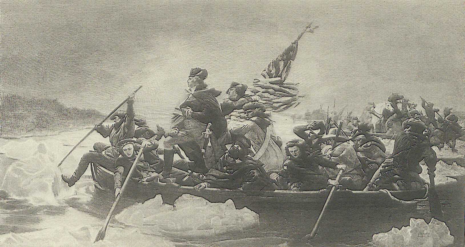 WASHINGTON CROSSING THE DELAWARE