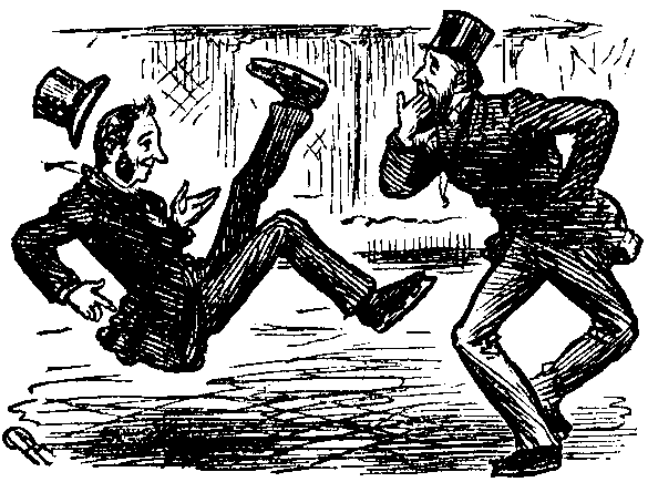 The Fancy Skater sits down with violence.