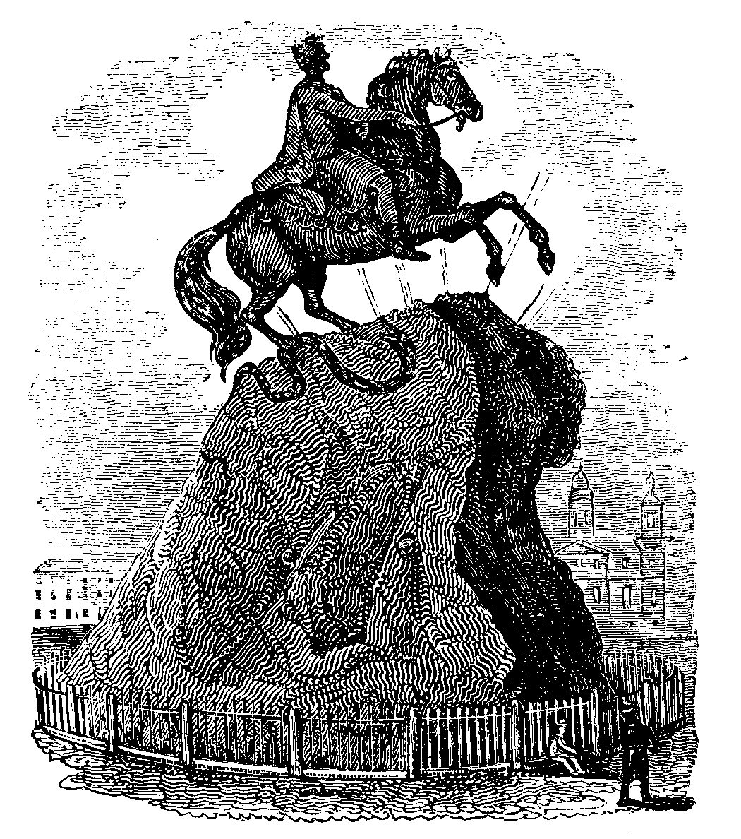 STATUE OF PETER THE GREAT.