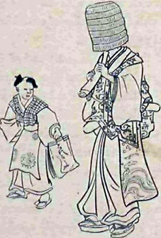 A Begging Criminal. [Native Drawing.]