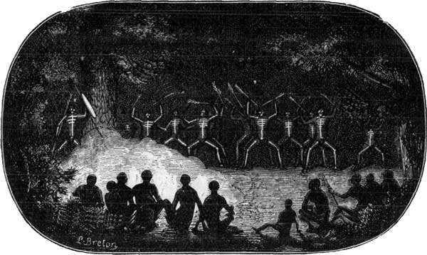 NEGRO WAR-DANCE, OR CORROBORI