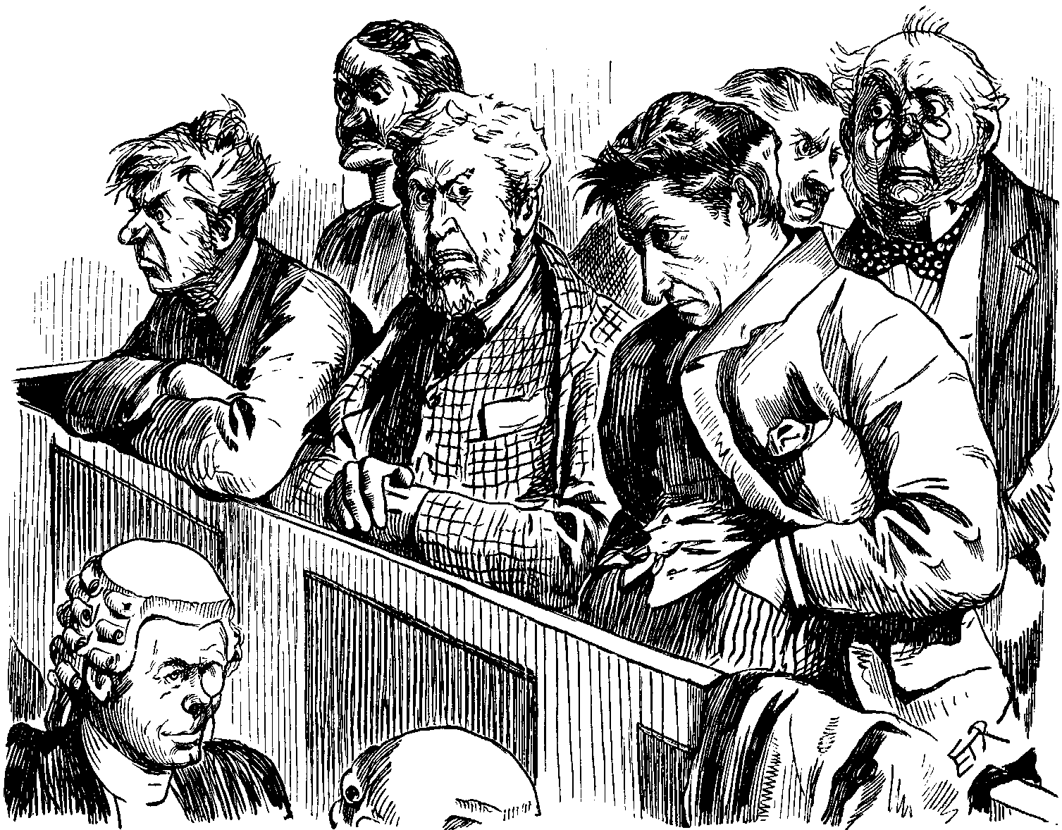 THE DELIGHTS OF TRIAL BY JURY.