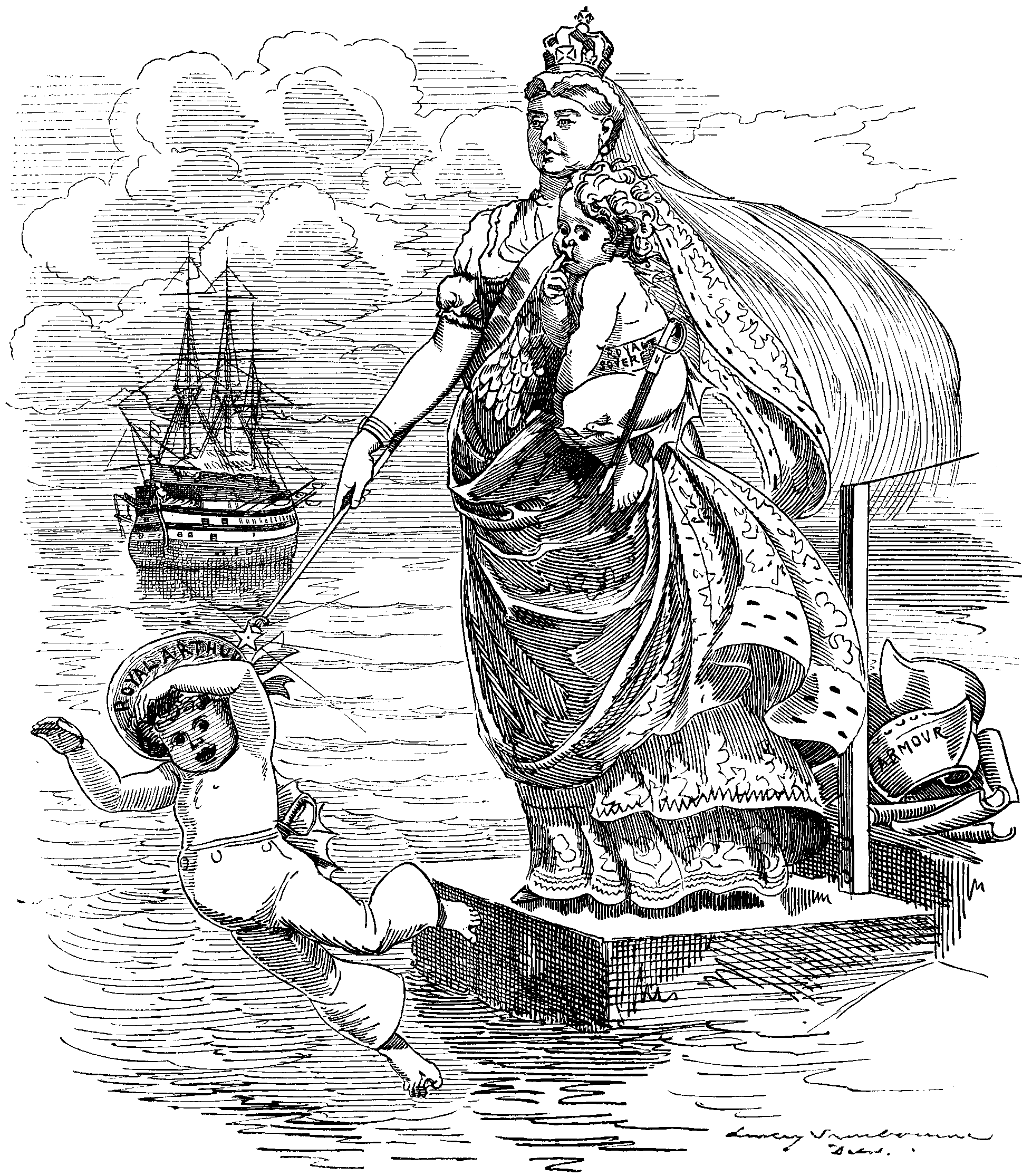 'THE WATER BABIES AND THE ROYAL GODMOTHER.'