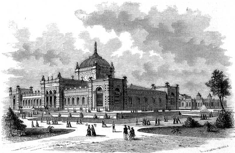 MEMORIAL HALL, WITH EXTENSION.