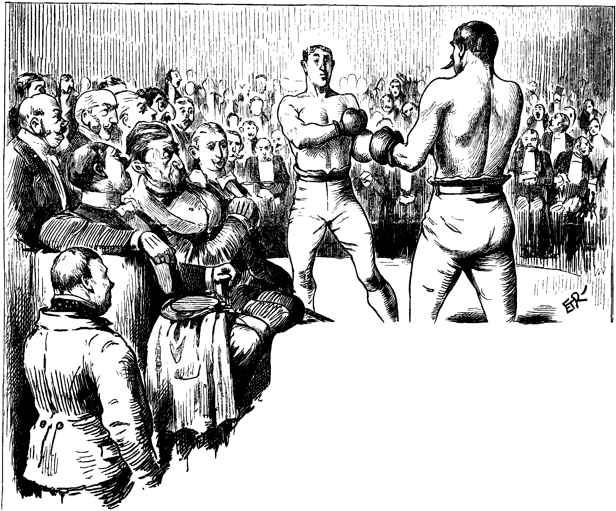 The boxing match.