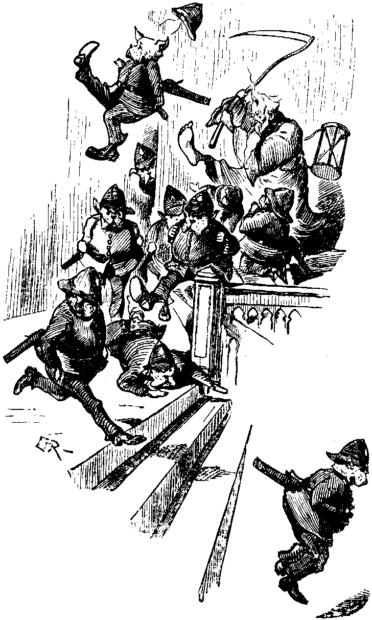 Father Time makes a clean sweep of the police-dogs.
