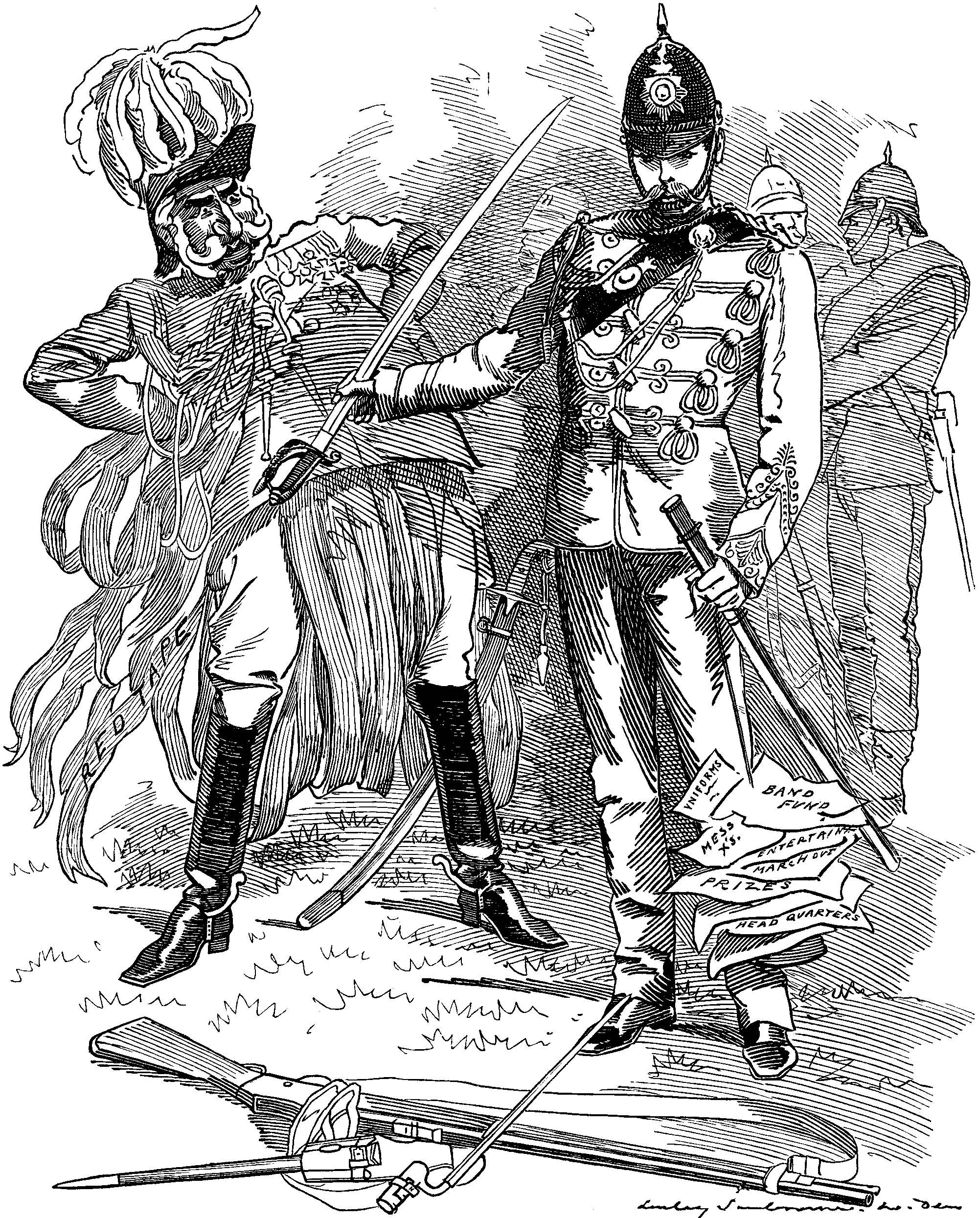 General Redtape and Volunteer Officer.