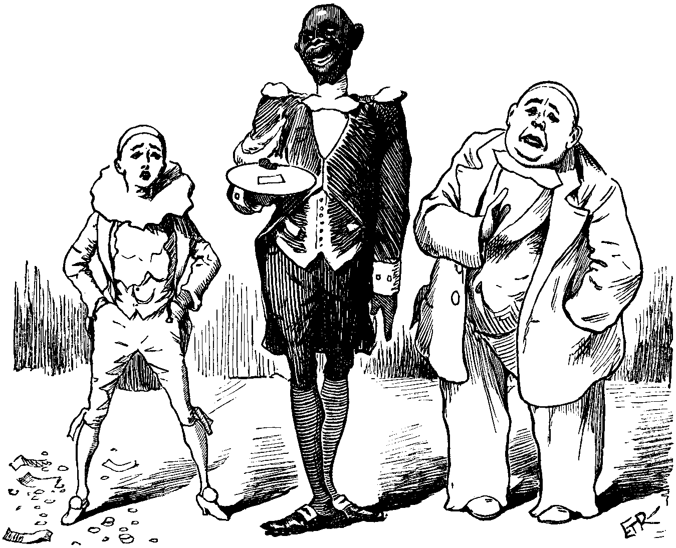 A BLACK AND WHITE EXHIBITION.
