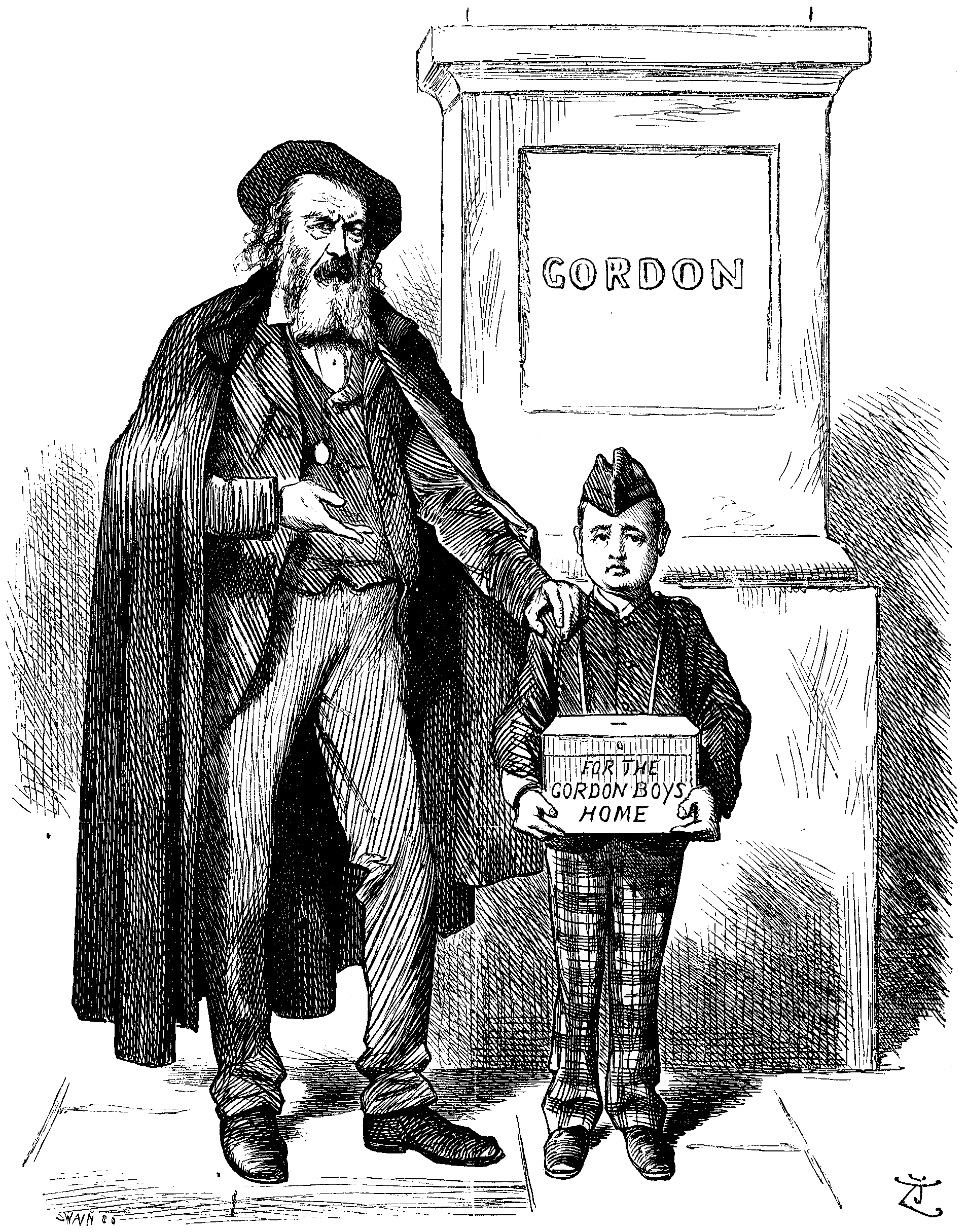 'HAVE WE FORGOTTEN GORDON?'