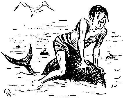 Young swimmer.