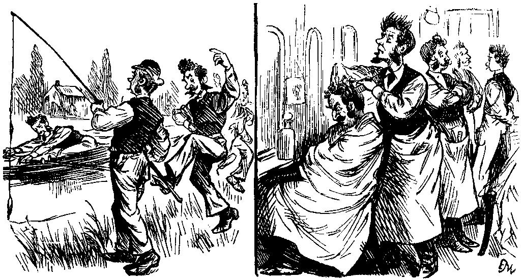 HAIR AND HEXERCISE; OR, TAKING THE HAIR ON A 'OLE 'OLIDAY.