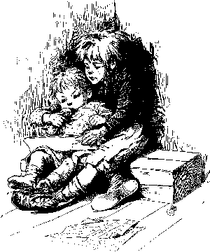 "Patsy minding the Kennett baby."