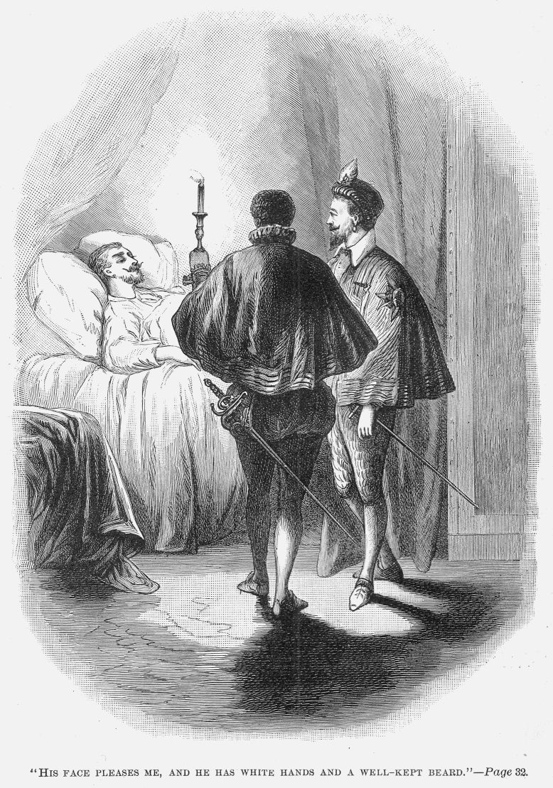 "HIS FACE PLEASES ME, AND HE HAS WHITE HANDS AND A
WELL-KEPT BEARD."