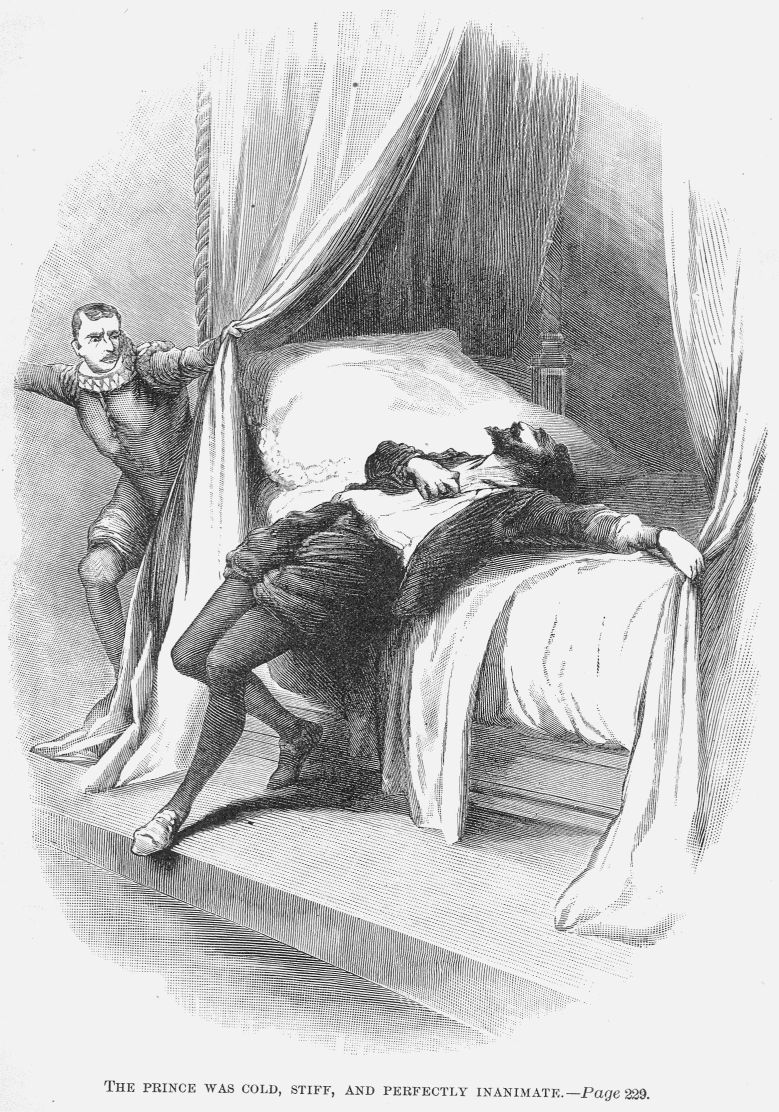 THE PRINCE WAS COLD, STIFF, AND PERFECTLY INANIMATE.