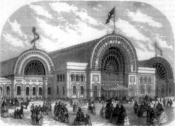 MANCHESTER EXHIBITION BUILDING, 1857.