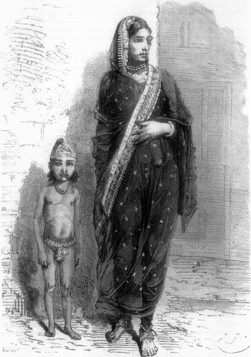 MUSSULMAN WOMAN OF BHOPAL.