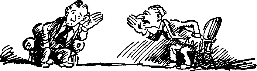 Two Men Talking