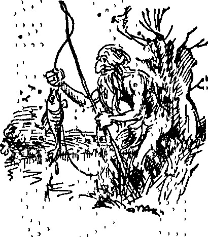 Man fishing
