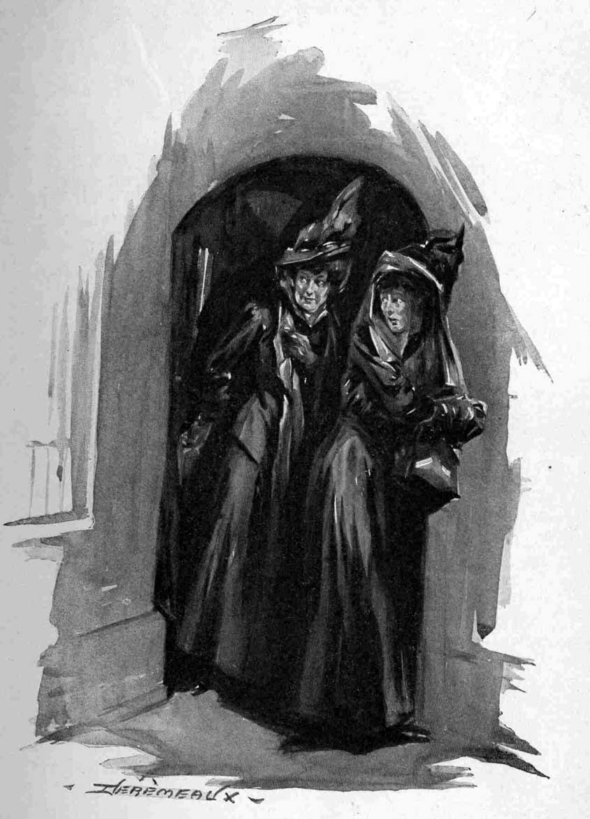 MATILDA UNLOCKED THE SERVANTS' DOOR