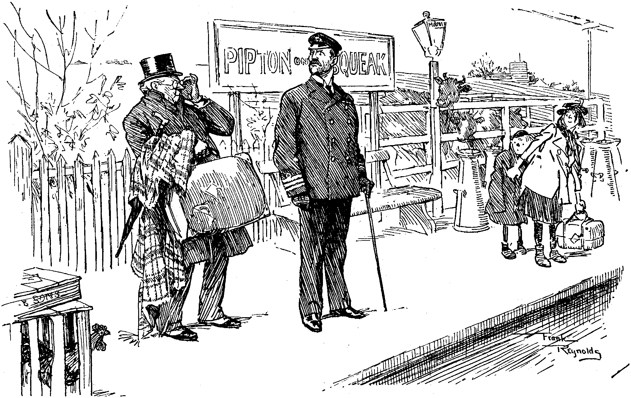 Shortsighted Traveller and Naval Officer.