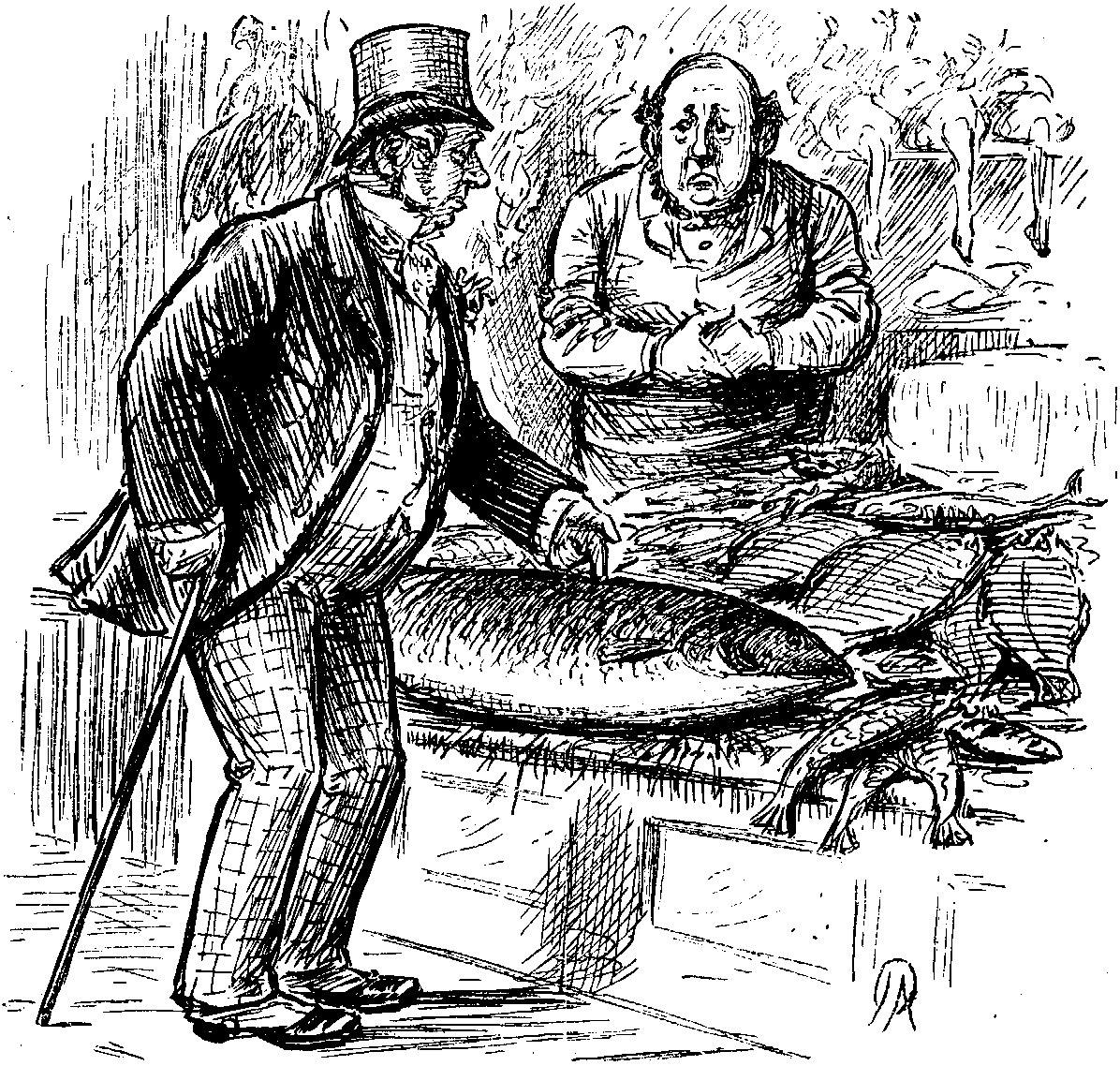 'FINE SALMON YOU'VE GOT THERE, POULTER!'