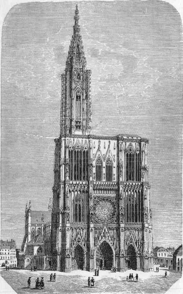 THE HIGHEST SPIRE IN EUROPE.
