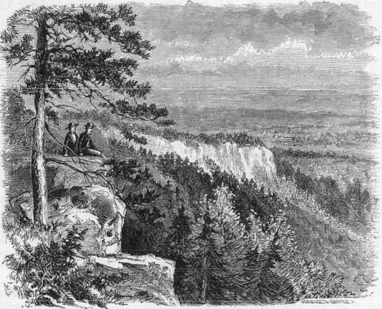 SCENE AMONG THE MARYLAND ALLEGHANIES.