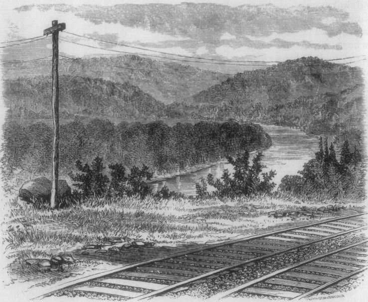 CHEAT RIVER VALLEY AND MOUNTAINS.