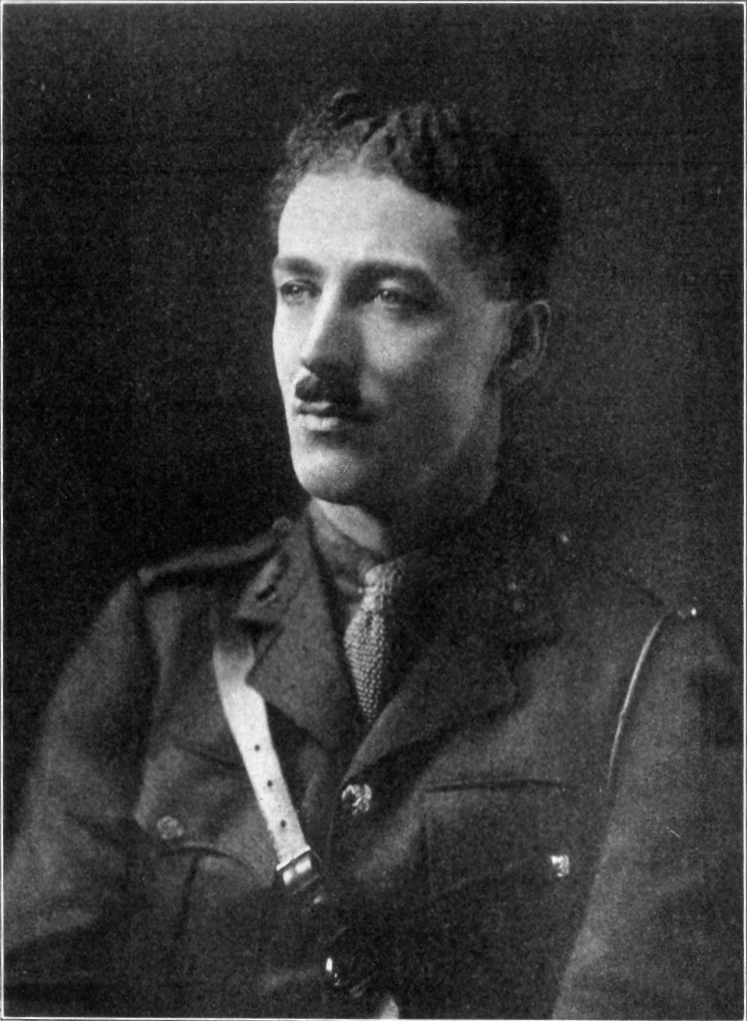 Lieutenant Coningsby Dawson Canadian Field Artillery