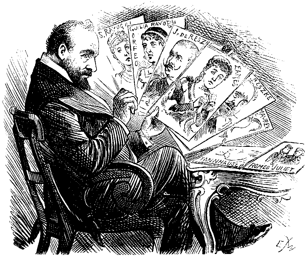 Cards held by Druriolanus Operaticus.