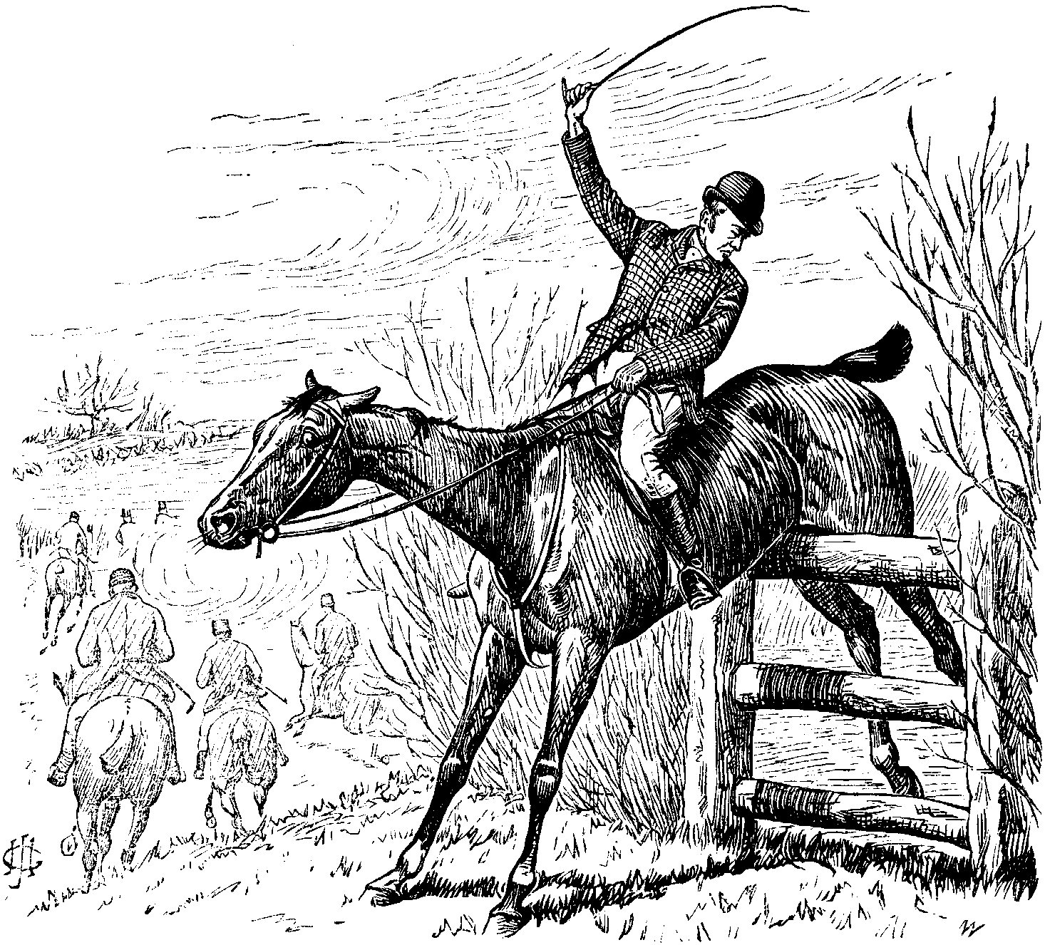 A 'HUNTING FIXTURE.'