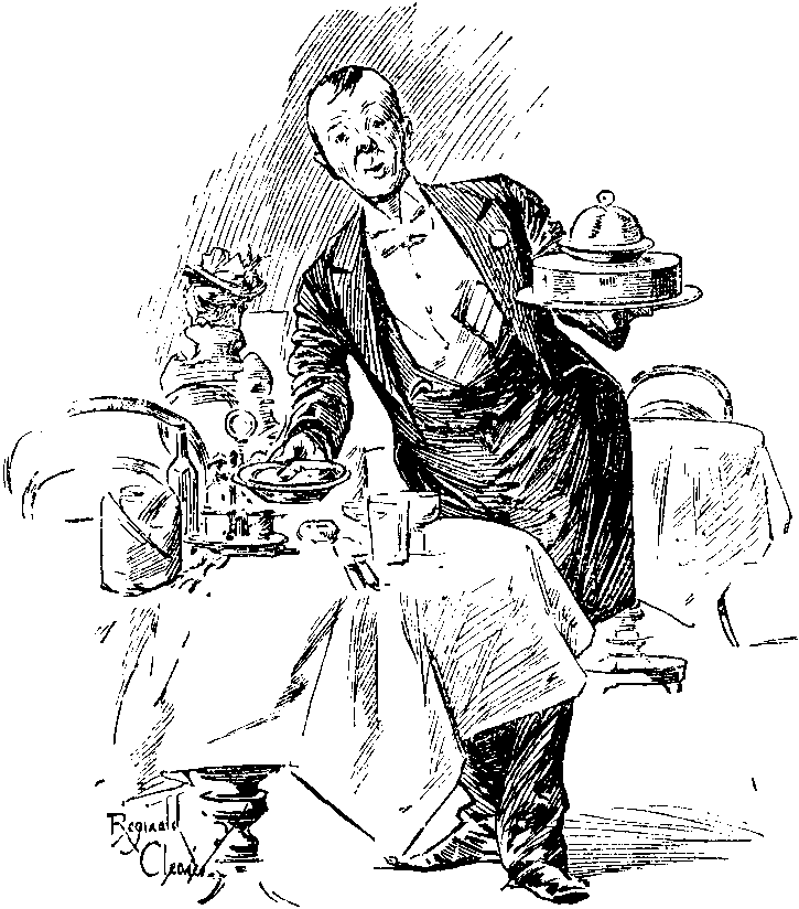A waiter.