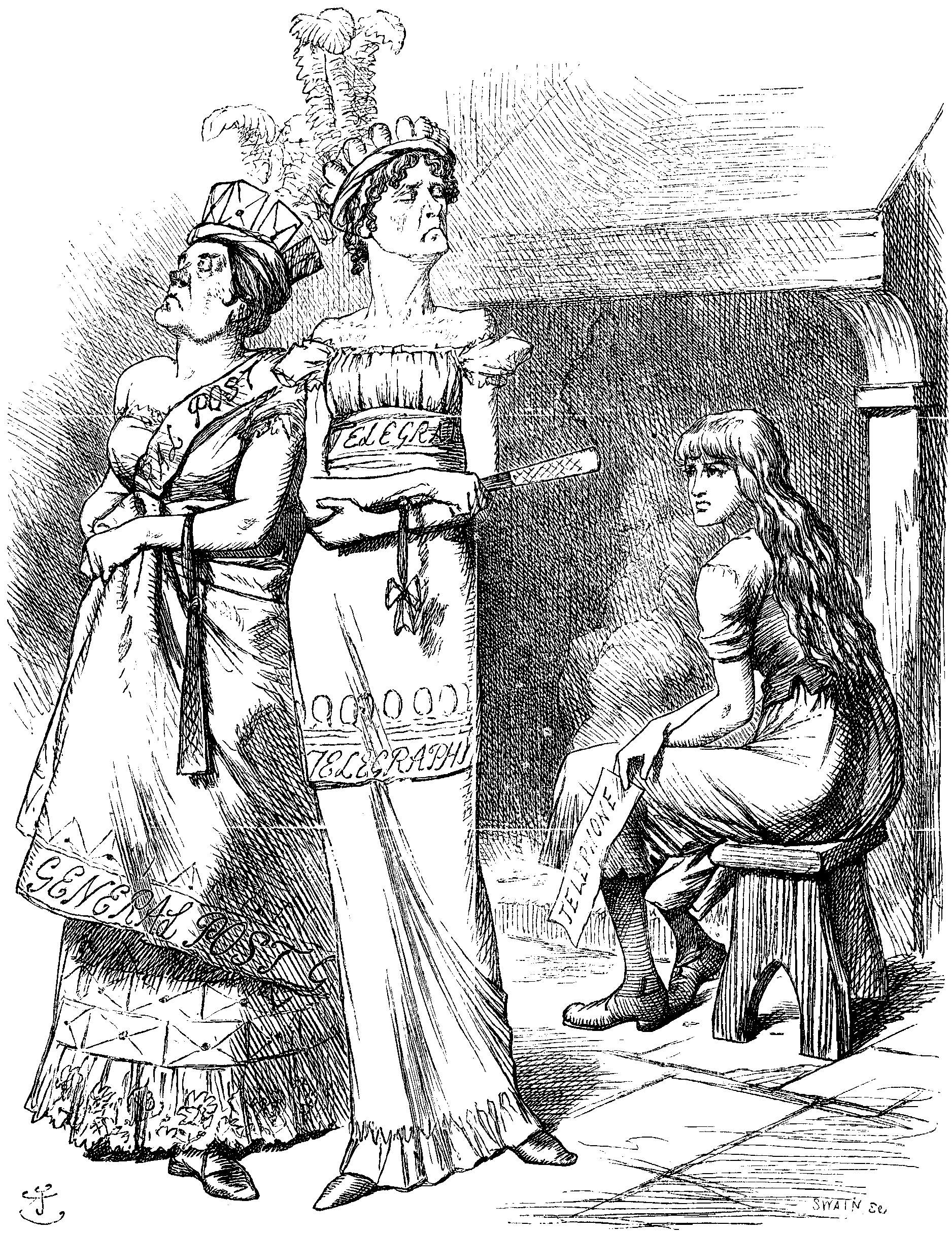 THE TELEPHONE CINDERELLA;
