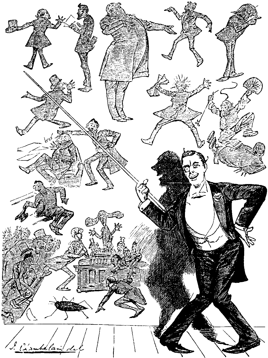 MR. JOSEPH CHAMBERLAIN ON 'THE HUMOURS OF PARLIAMENT.'