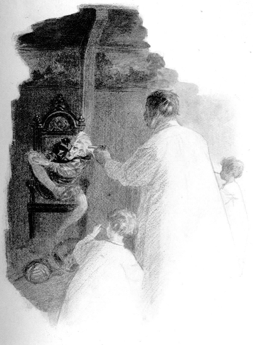 "THE TWINS ... AT ONCE DISCHARGED TWO PELLETS ON HIM"