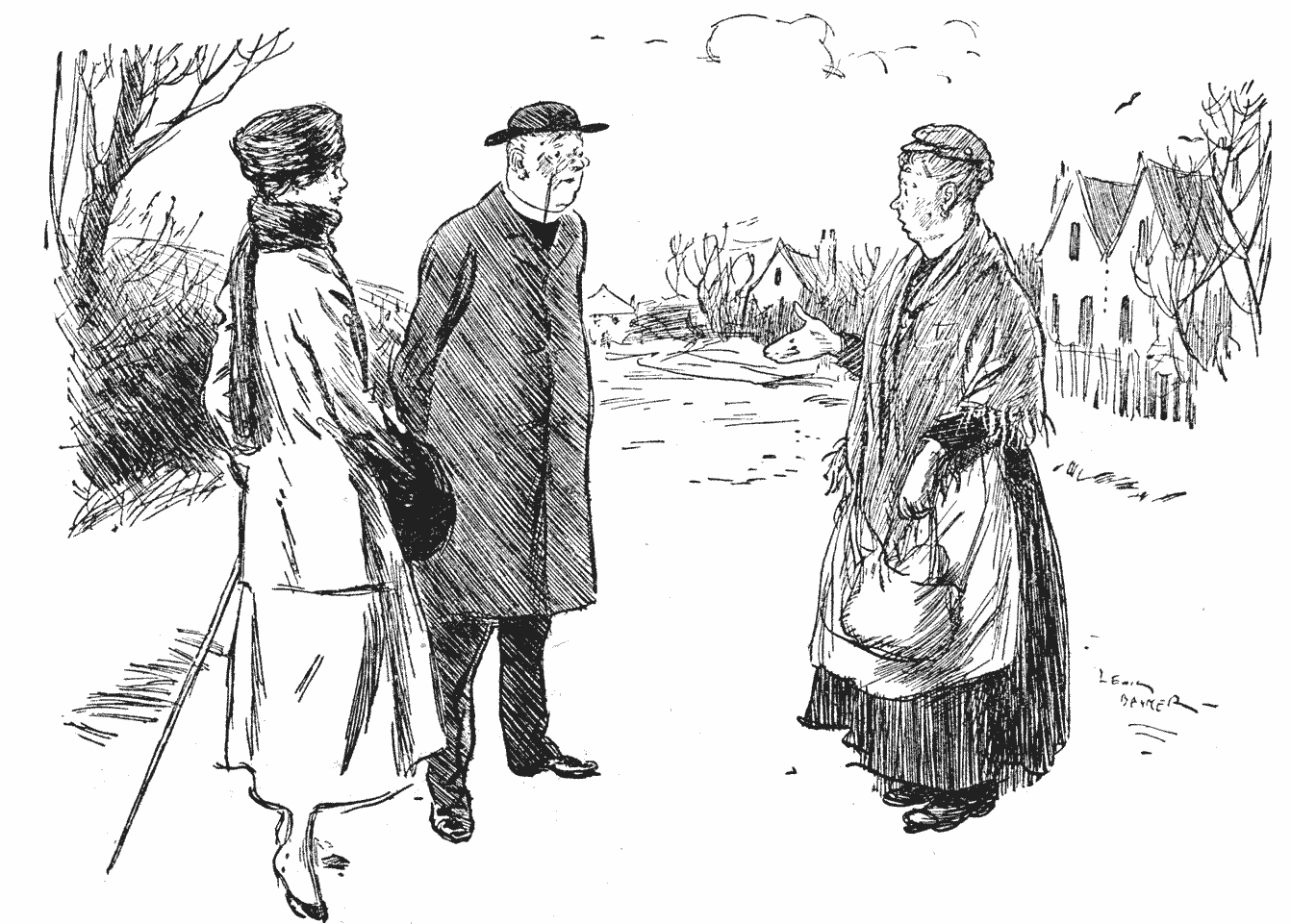 The Vicar and Mrs. Bloggs.