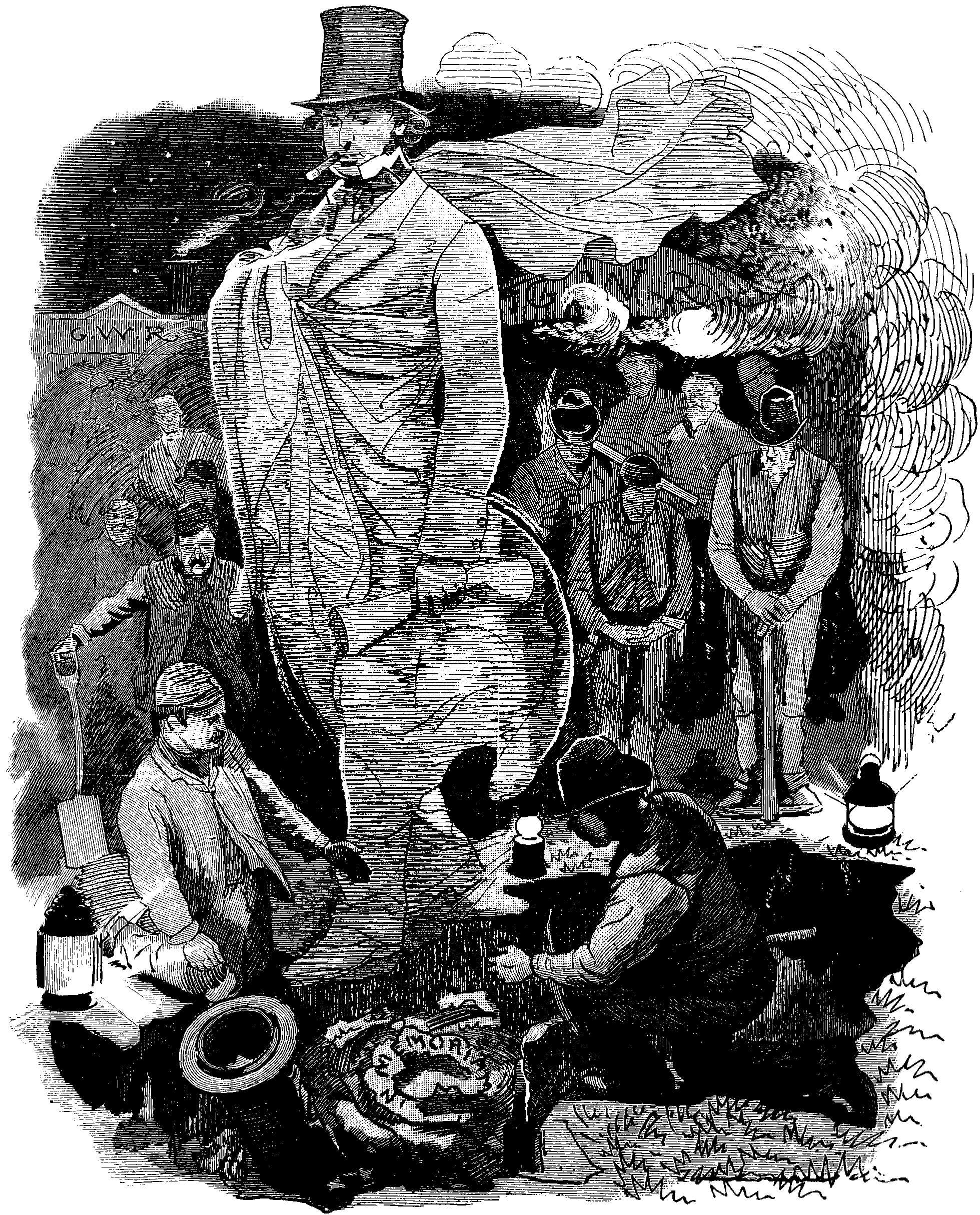 THE BURIAL OF THE 'BROAD-GAUGE.'